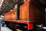 Belle loco rouge de Boussu(040T) de manoeuvre 53.320 surnom: la Cuisinière