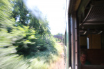 Vue extérieure train retour Mariembourg